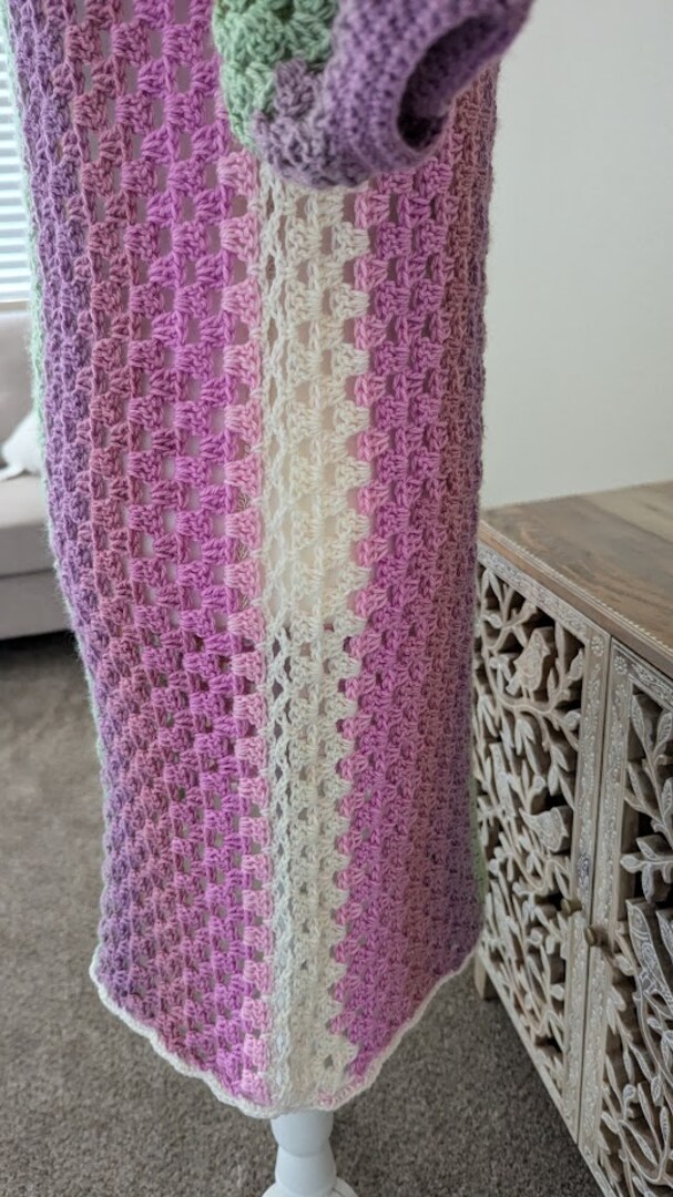 Made to Order - Pastel Rainbow Crochet Dress | MakerPlace by Michaels Made to Order - Pastel Rainbow Crochet Dress | MakerPlace by Michaels